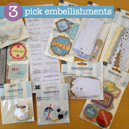David Tutera step 3 card making supplies David Tutera step 3 card making supplies