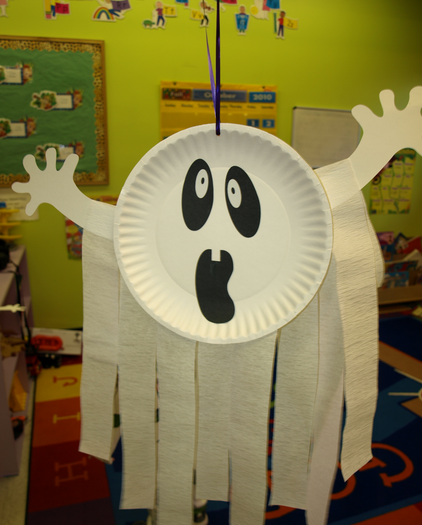 Paper Plate Ghost Paper Plate Ghost
