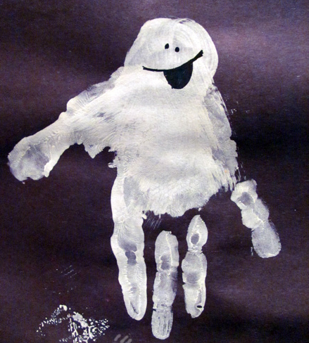 Handprint ghost