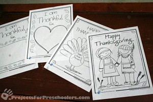 Thanksgiving activity printables