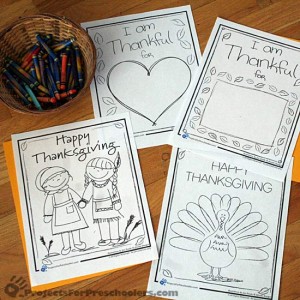 Thanksgiving coloring pages and activity sheets