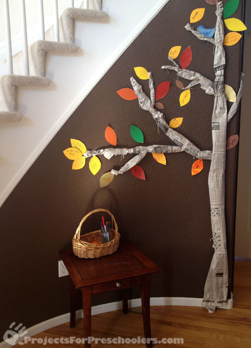 Making a Thankful Tree