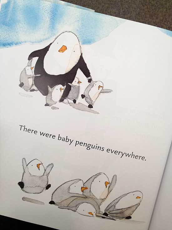 all these baby penguins - so cute!