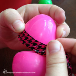 Plastic Easter Eggs and Cute Tape