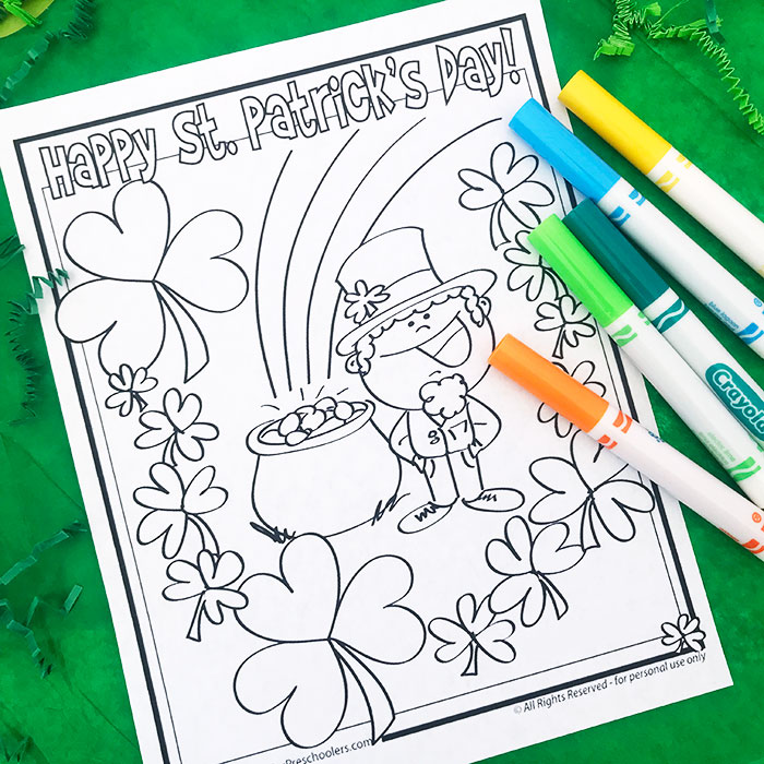 8700 Crayola Leprechaun Coloring Pages Download Free Images