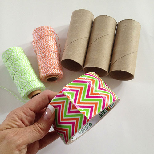 Materials you need to make a cardboard tube bowling set Materials you need to make a cardboard tube bowling set