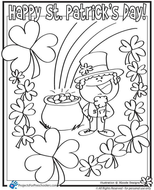 Happy St Patrick s Day Projects For Preschoolers