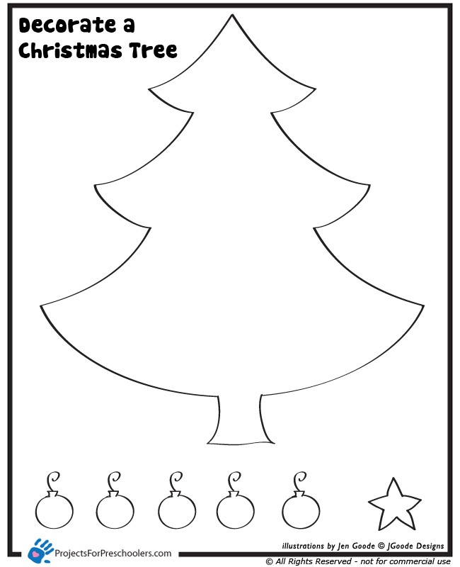 Decorate a Tree - Projects for Preschoolers